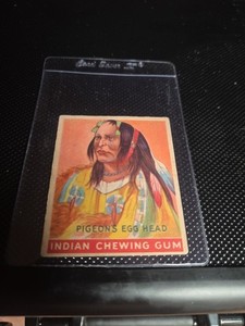Goudey Indian Gum Card #121 Pigeon's Egg Head 1933 Vintage Non-Sport💥💥💥