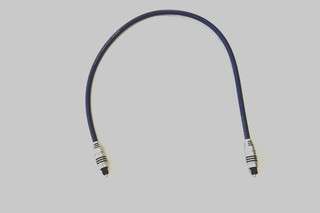 Oehlbach 1383 XXL Series 80 State of The Art Toslink Optisches Digitalkabel blau