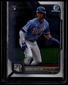 2022 Bowman Chrome #77 Bobby Witt Jr.