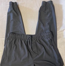 LEG3ND Legend Performance Jogger Pants Mens XL Black Drawstring Stretch EUC