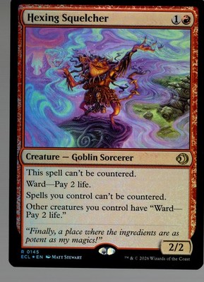 FOIL Hexing Squelcher Lorwyn Eclipsed MTG Rare Magic The gathering 0145