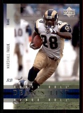 2002 Upper Deck Honor Roll Dean's List #DLR-1 Marshall Faulk St. Louis Rams