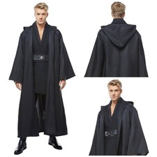 Dark Jedi Sith Darth Vader Outfit COSplay Costume Suit Black Outfit Halloween
