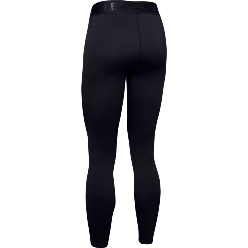 Under Armour 1343323 Women's UA ColdGear Base 4.0 Baselayer Leggings, Black - Image 2 of 4