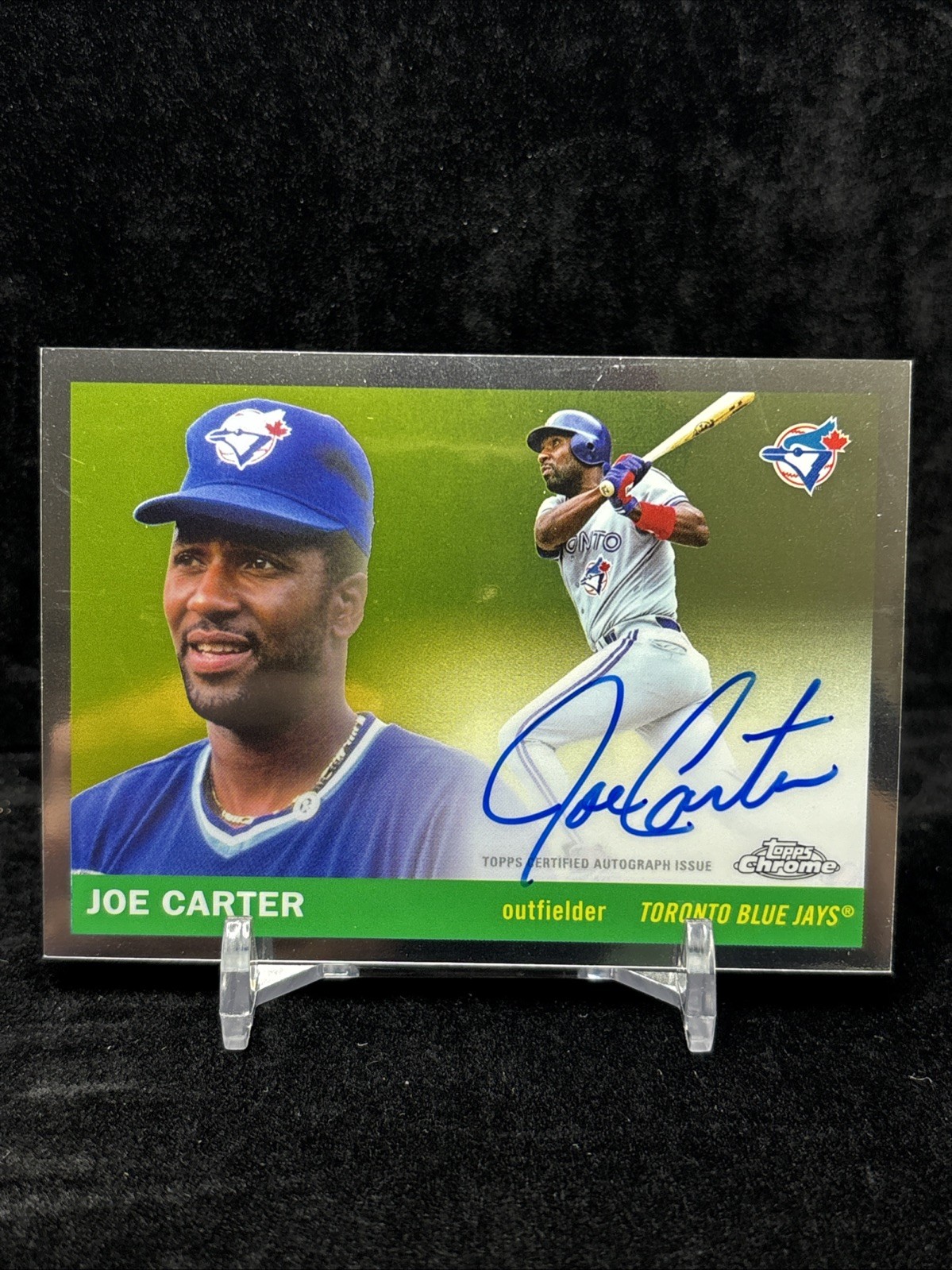 2025 Topps Chrome Platinum Anniversary - Autographs Joe Carter #CPA-JCA (AU)
