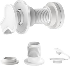 2 Pack 1 Inch Cooler Drain Plug Replacement for Coleman