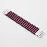 Nadelspiel Zing Aluminium Bunt GrößEn Stricknadeln Beschichtet KnitPro 47013