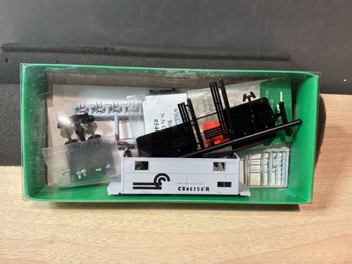 Kit de caboose Bowser 55017 Ho Conrail “Gris” N-5 con ventana de vidrio sin montar nuevo en caja | Condition: New