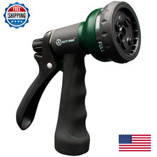 AUTOMAN-Garden-Hose-Nozzle, ABS Water Spray Nozzle with 7 Adjustable Watering Pa