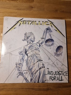 Metallica, ...and Justice For All, Do-Vinyl, Vg-/vg+, Vertigo 1988, Holland