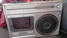 Vintage SANYO Radio For History Presentations Or Prop Purposes