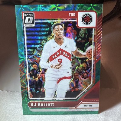 2024-25 Panini Optic RJ Barrett Green International Scope /25 Raptors #159 /25