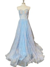 Jovani Emory Gown Periwinkle