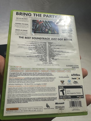 Kit/Paquete Tocadiscos DJ Hero 2 (Microsoft Xbox 360) - Juego + Tocadiscos Envío Gratis - Imagen 13 de 17