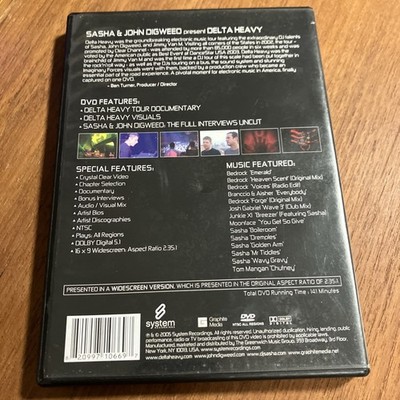Sasha and John Digweed - Delta Heavy (DVD, 2005) for sale