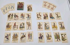 Vintage 1949 Ed-U-Cards Cowboys and Indians Card Game Original Box Western Toy