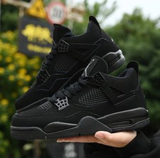 Jordan 4 "Black Cat" 2025 FV5029-010 Men's Size US 7-12