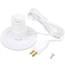 5ft Blow Mold Light Kit Replacement with E26/E27 Lamp Holder for Holidays