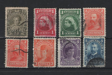 Newfoundland   used  #78-85    ROYAL FAMILY       1897-1901