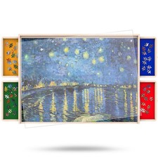 360-Degree Rotatable Puzzle Board with Drawers Cover - 1000 Piece Storage