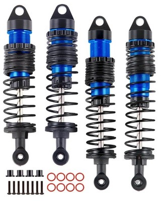 hopsupRC Full Aluminum Big Bore RC Shocks Absorber Damper Upgrades Part for 1...