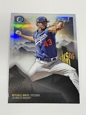 2018 Bowman Chrome Baseball Peaks of Potential - Mitchell White - Dodgers