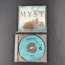 Br derbund MYST CD-ROM, 1994 MPC/Windows Surrealistic Adventure