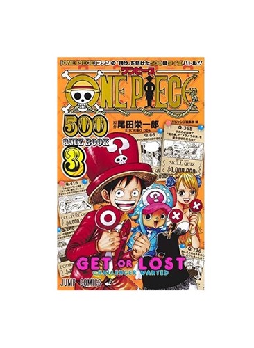 ONE PIECE 500 QUIZ BOOK 3