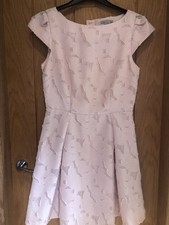 H&M Dress Size 12 soft pink T1210