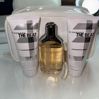 BURBERRY THE BEAT WOMEN 2.5OZ EAU DE TOILETTE SPRAY Extremely RARE  (GIFT SET) 