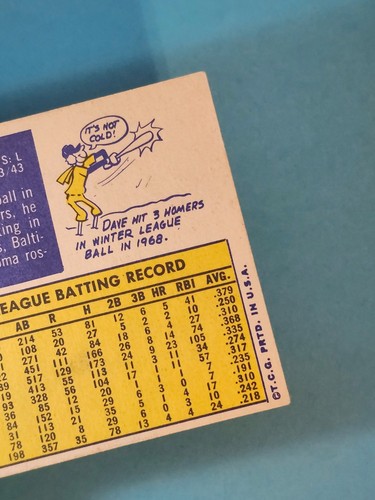 1970 Topps Dave May Baltimore Orioles #81 EX+ ⚾ - Picture 11 of 11