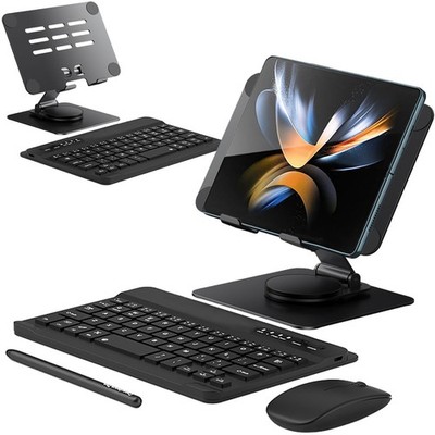 for Samsung Galaxy Z Fold 7 6 5 4 All Fold Smartphones Bluetooth Keyboard Sta...
