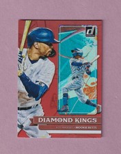 2022 DONRUSS MOOKIE BETTS DIAMOND KINGS BASEBALL CARD #27 - DODGERS