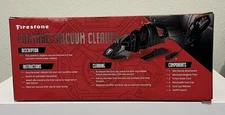 Firestone Automotive Portable Vacuum Cleaner 12V Cigarette Lighter Adapter