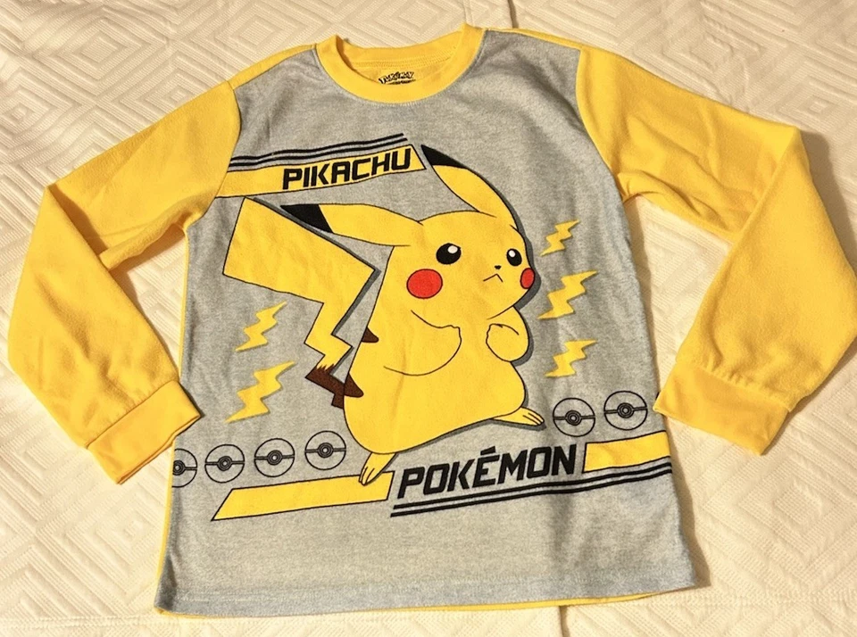 Spider-Man Superman Batman Pikachu Manga Larga Polar Camisas para Dormir Niños 10/12 Foto 2 de 4