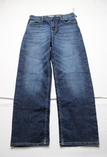 OshKosh B'Gosh Unisex Kid's Relaxed Fit Classic Jeans EH6 Dark Wash Size 12 NWT