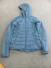 Lululemon Jacket Womens 10 Blue Hooded Insula...