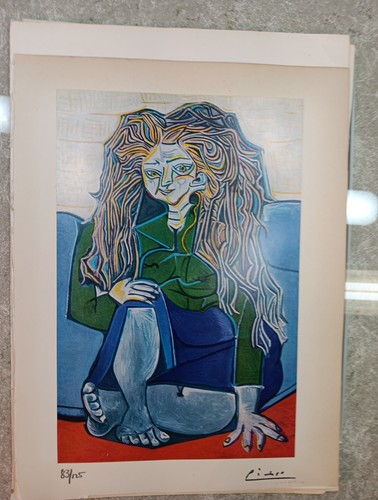 Pablo Picasso -- Vintage 1954 Print signed and numbered 83/125 - Picture 1 of 4