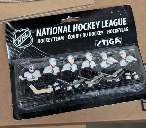 Stiga Equipo de Hockey de Mesa Ottawa Senators Conjunto Jersey Blanco Nuevo - Imagen 1 de 2