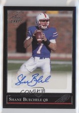 2021 Leaf Ultimate Draft 1992 Black Gold 54/99 Shane Buechele #BG-SB1 Auto 0c6
