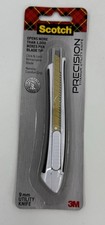 Scotch Precision Titanium Utility Knife Snap-Off Blades Small 9mm Angled Tip NIP