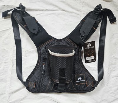 Orange Mud NWT HydroQuiver Single Barrel Hydration Vest Pack Black