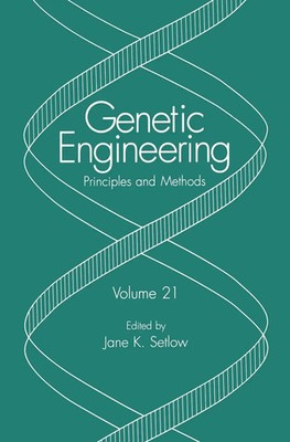 Genetic Engineering Principles and Methods Jane K Setlow Taschenbuch Englisch