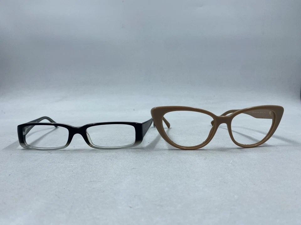 Paquete de gafas Prada X Versace multicolor rectangulares para ojos de gato Foto 2 de 4