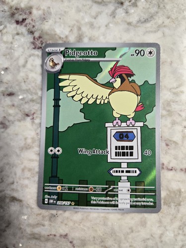 Pidgeotto 208/197 SV03: Obsidian Flames Holo Pokemon LP