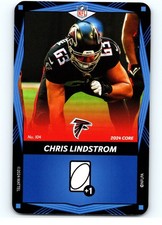 #104 Chris Lindstrom, Atlanta Falcons - - Blue 2024 UNO Elite NFL Core Base