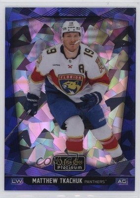 2024-25 O-Pee-Chee Platinum Blue Fragments 12/125 Matthew Tkachuk #6 1j6p