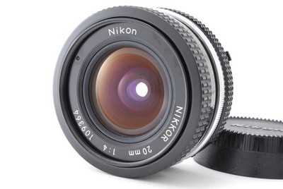 [Near MINT] Nikon Ai Nikkor 20mm f/4 MF Lens From JAPAN