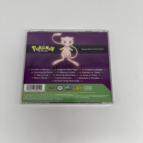 Pokemon: The First Movie Original Motion Picture Score soundtrack CD - Picture 2 of 15