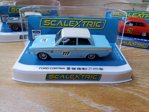 NEU Scalextric C4330 Ford Lotus Cortina Jordan Racing Team Mark Sumpter #777 - Bild 2 von 8